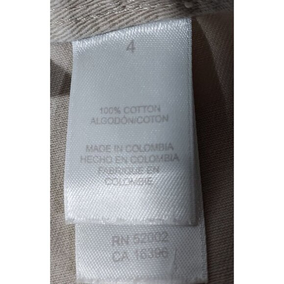 Liz Claiborne Khaki Shorts Golf Size 4 - Picture 11 of 12